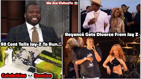 50 Cent¢ Tells Jay-Z To 🏃 RUN... & Beyoncé GETS Divorce From Jay-Z... #VishusTv 📺