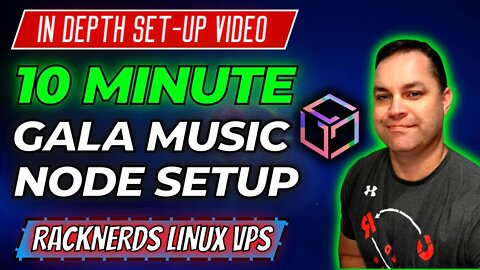 How to Set-up a Headless Gala Music Node on a Racknerd Ubuntu 20.04 Linux VPS in 10 MINUTES or less