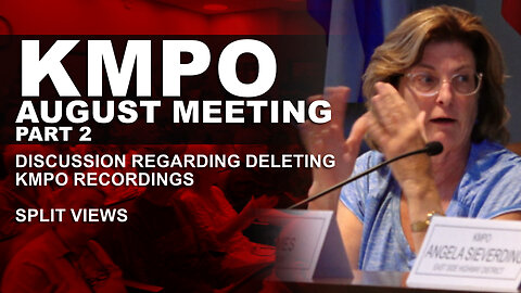 KMPO August: Discussion Over Deleting Recordings