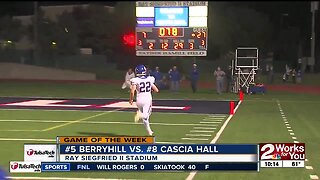 FNL Game of the Week: Berryhill defeats Cascia Hall, 34-7