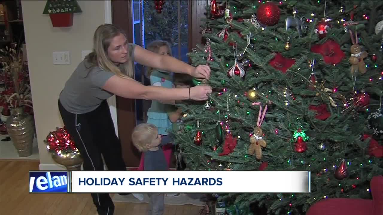 Top hazards to avoid while putting up holiday decorations