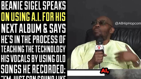 Beanie Sigel Speaks On Using A.I. For His Next Album