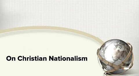 Gary Christian's Presentation Re-record on Christian Nationalism