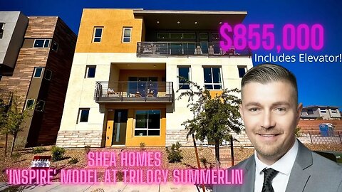 $855,000 Inspire Model Home by Shea Homes Las Vegas