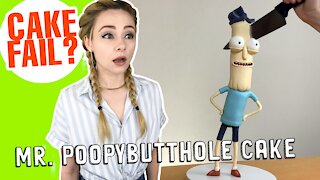 Mr. Poopybutthole CAKE doesn't go as planned 🚀 FAIL ALERT