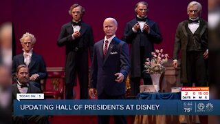 Animatronic Biden joining Hall of Presidents at Disney World