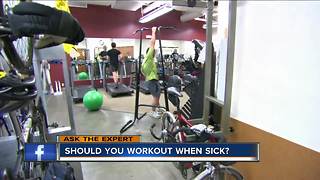 Ask the Expert: Working out with the flu