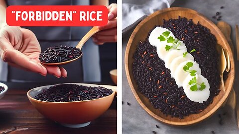 The Health Benefits Of Black Rice Will Surprise You