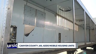Canyon County Jail adds mobile housing units in response to overcrowding