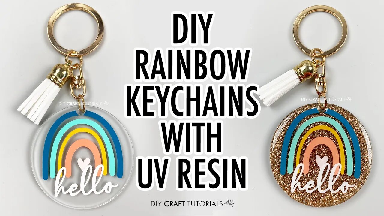 DIY Acrylic Keychains Tutorial