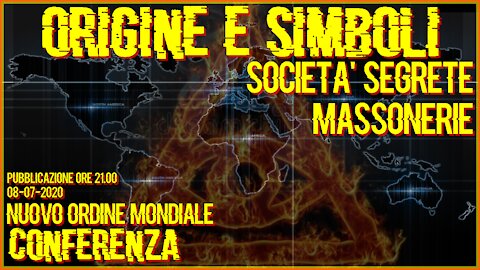 ERA TUTTO DECISO:Nuovo Ordine Mondiale Storia&Simboli Massonerie-Illuminati-Gesuiti