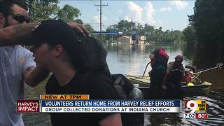 Volunteers return home from Harvey relief efforts