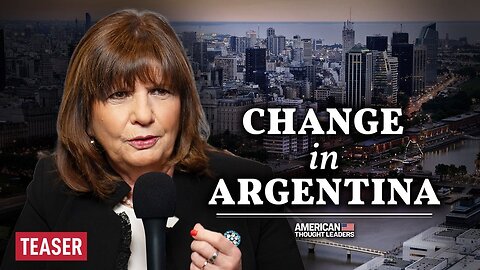 Inside Argentina’s New Government, with Minister of Security Patricia Bullrich | TEASER