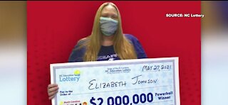 North Carolina woman wins $2M lottery by mistake