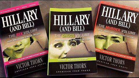Victor Thorn - The Clinton Book Trilogy: SEX! DRUGS! & MURDER!