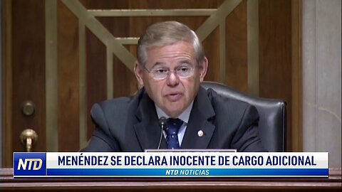 Menéndez se declara inocente de cargo adicional | NTD NOTICIAS