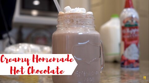 How to make Rich Creamy Marshmallow Hot Chocolate | Chef Dawg