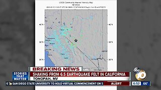 Strong quake hits in Nevada, felt in California
