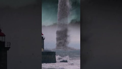 lighthouse moving tornado