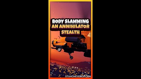 Body slamming an annihilator stealth | Funny #GTA clips Ep 457 #gtarecovery #gtamoneydrops