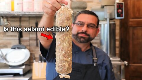 My Salami Casing Separated. Is it still edible?