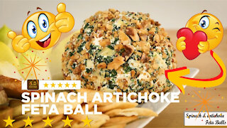 How to make spinach and artichoke feta balls