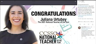 Las Vegas elementary school teacher becomes national teacher of the year