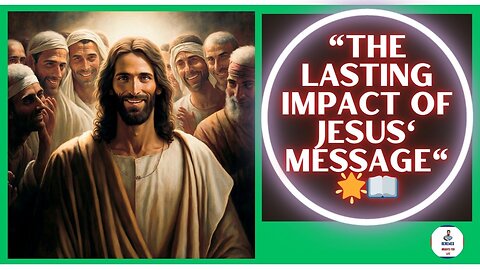 motivation speaker The Lasting Impact of Jesus' Message" 🌟📖
