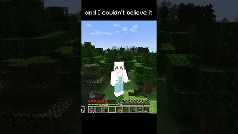 Minecraft but damage makes my size bigger!