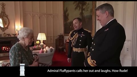 The Queen Farts and an Admiral Calls Her Out!