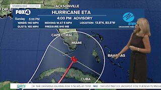 Hurricane Eta heading towards parts of South Florida