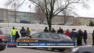 'It sends a message': Stiff penalties can follow school threats