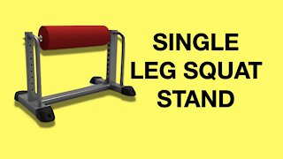 DIY Single Leg Squat Stand Roller (Bulgarian Split Squats)