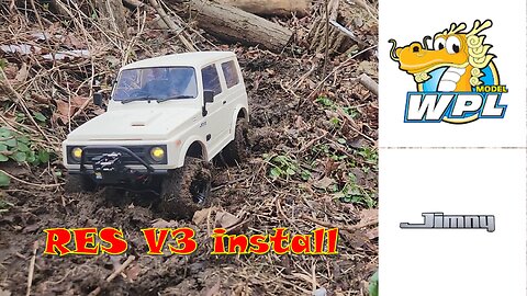 WPL C74 Suzuki Jimny gets the RES V3 and things dont work out as planned