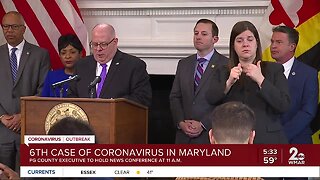 6th person tests positive for coronavirus in Maryland