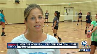 High Tide Volleyball Club Camp