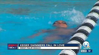 Keiser Swimmers get married