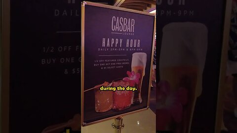 Las Vegas Drink Prices: Sahara Casino