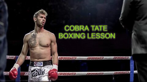 Andrew Cobra Tate teaches Mike Thurston how to Box