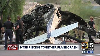 NTSB piecing together plane crash in Phoenix