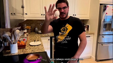 Como fazer ovo frito é a receita de hoje do Rodrigo Constantino