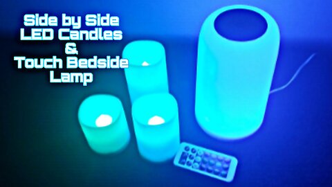 Side by Side LED Bedside Lights