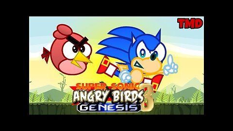 Super Sonic X Angry Birds GENESIS Trailer!