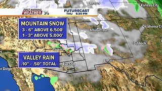 FORECAST: Rain and snow back in the forecast