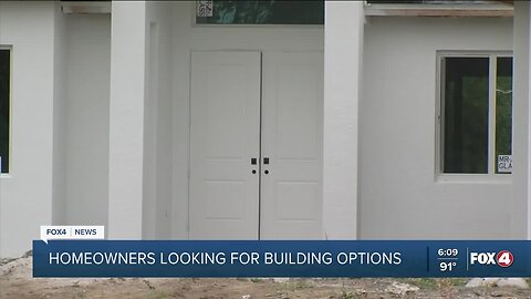 Homeowners looking for rebuilding options in Naples