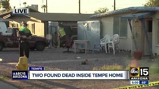 Two found dead inside Tempe home