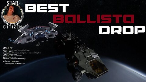 Best Ballista Drop over Jumptown! - Star Citizen