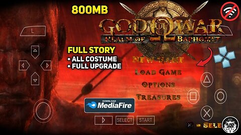 God of War Realm of Baphomet PSP Android Offline Best Graphics
