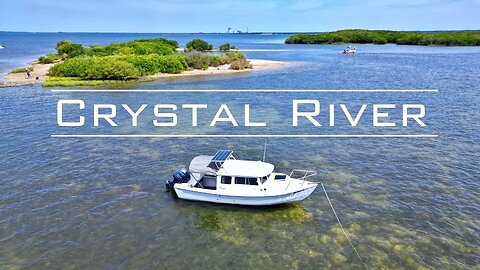 Exploring and Camping Crystal River by Boat