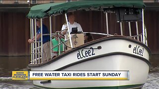 Get a free water taxi ride